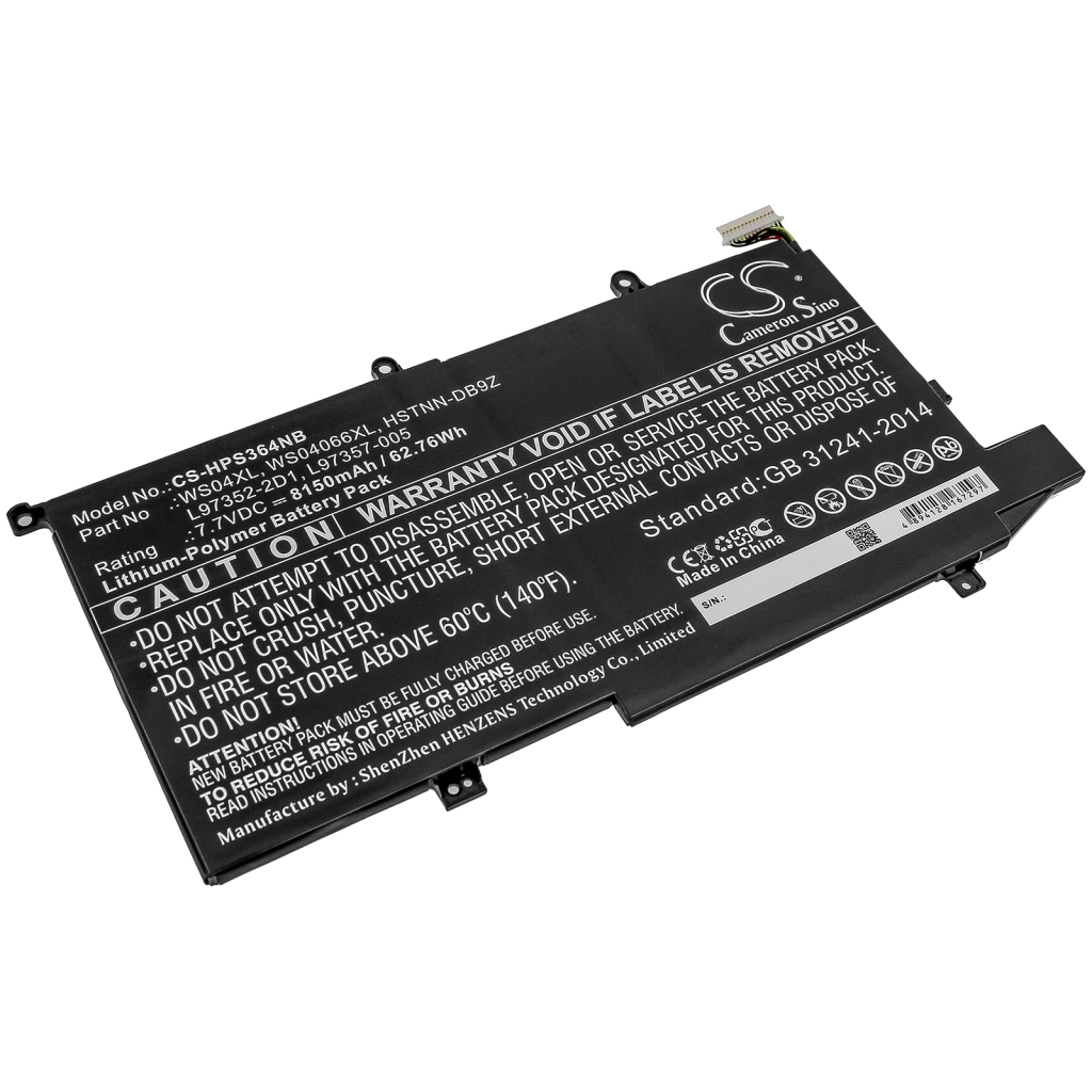 Batteria notebook HP CS-HPS364NB