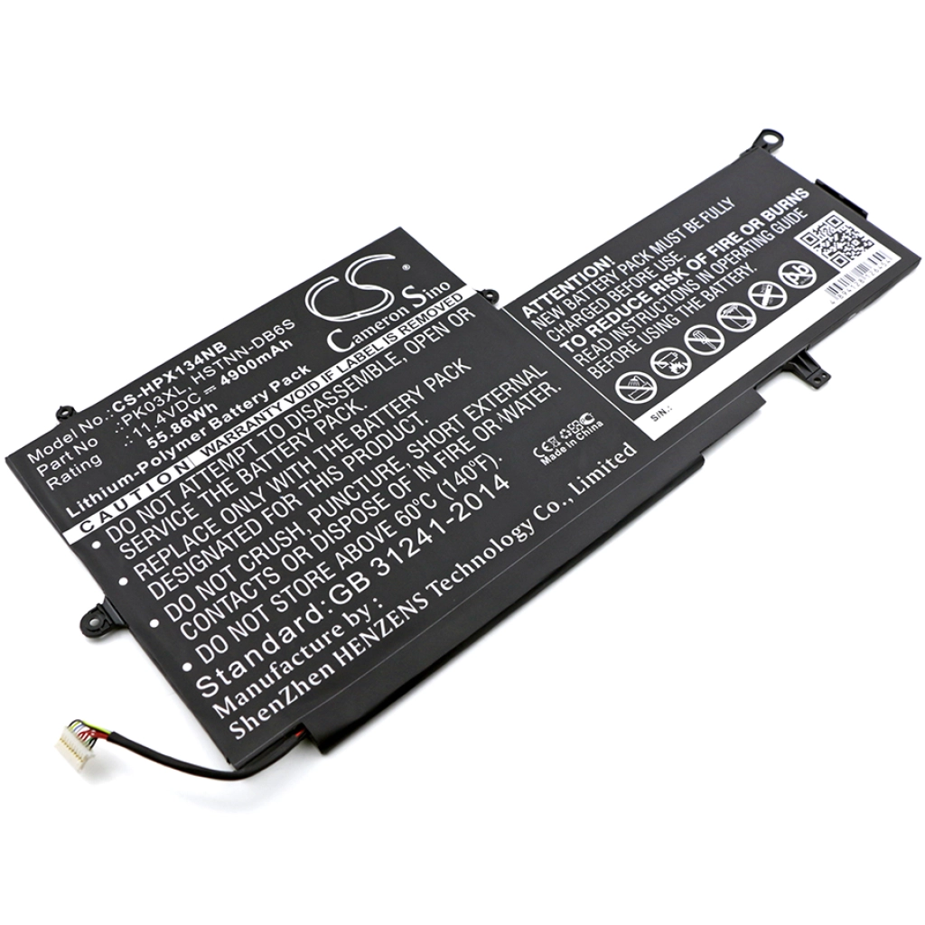 Batteria notebook HP Spectre x360 13-4005tu(L2Z73pa) (CS-HPX134NB)