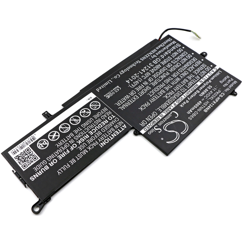Batteria notebook HP Spectre x360 13-4005tu(L2Z73pa) (CS-HPX134NB)