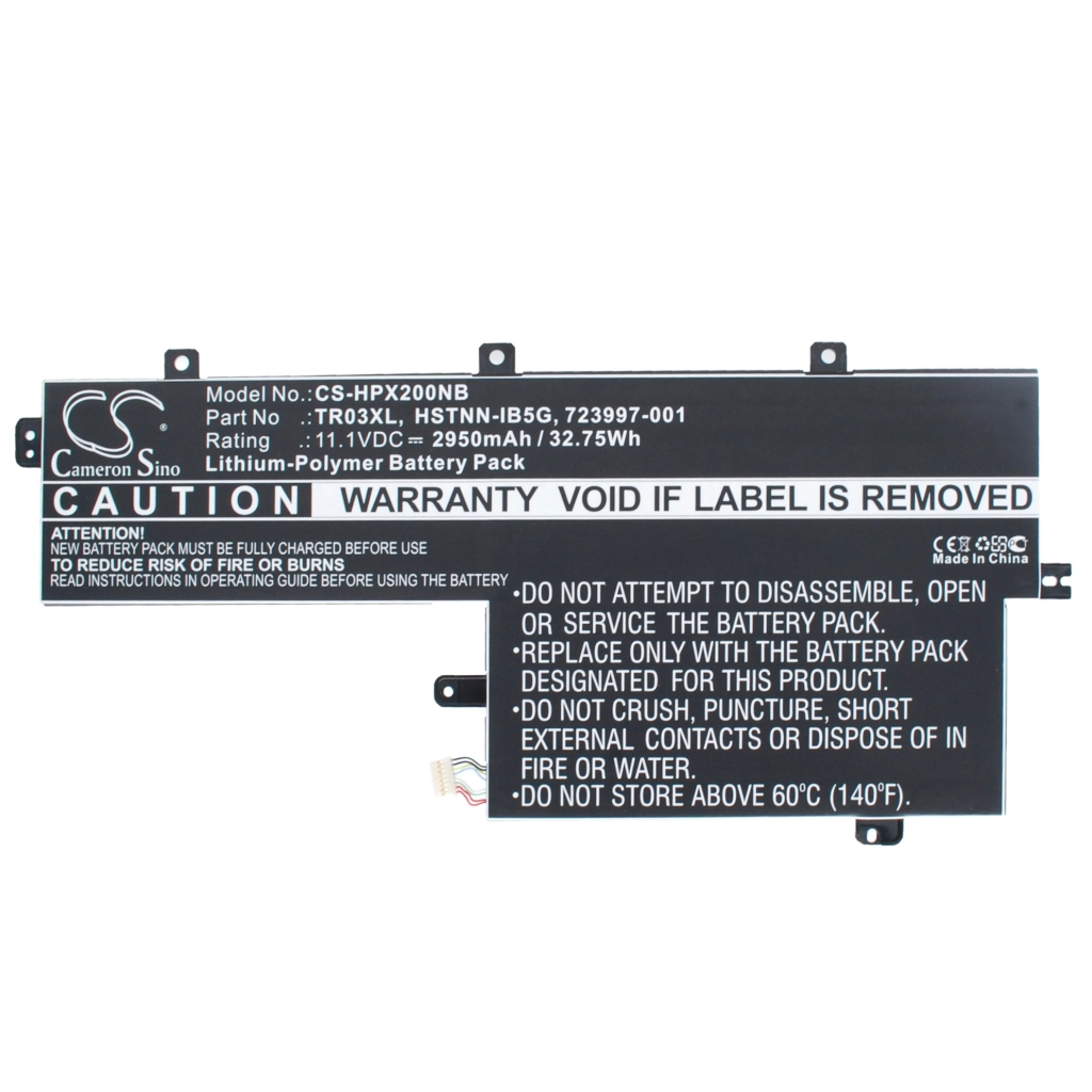 Batteria notebook HP Spectre 13 x2 Pro(F4P43AA) (CS-HPX200NB)