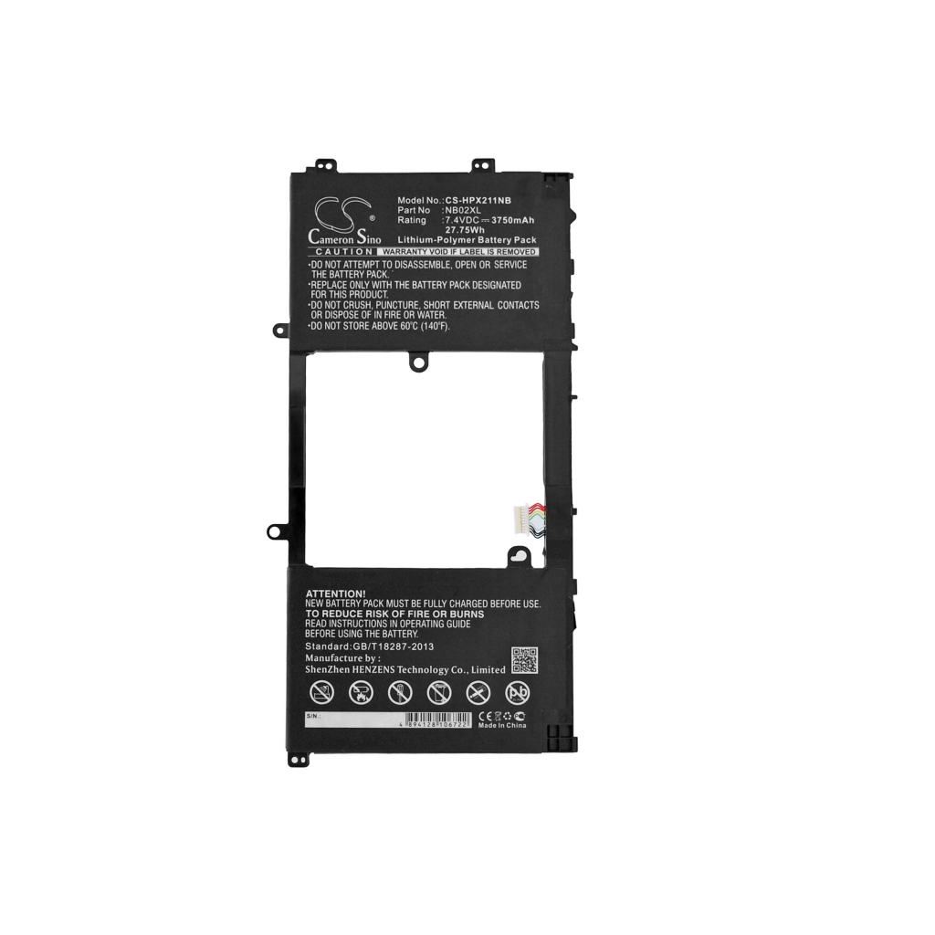 Batteria notebook HP Pavilion 11.6";_X2_(CS-HPX211NB)=