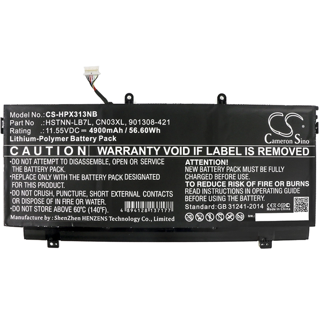 Batteria notebook HP Envy 13-AB018NF (CS-HPX313NB)