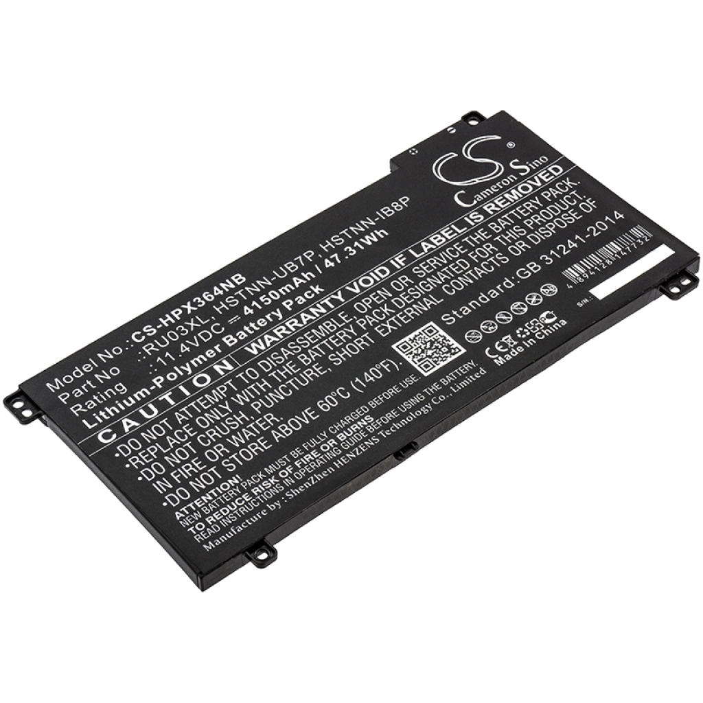 Batteria notebook HP ProBook x360 440 G1(4WV03ES) (CS-HPX364NB)