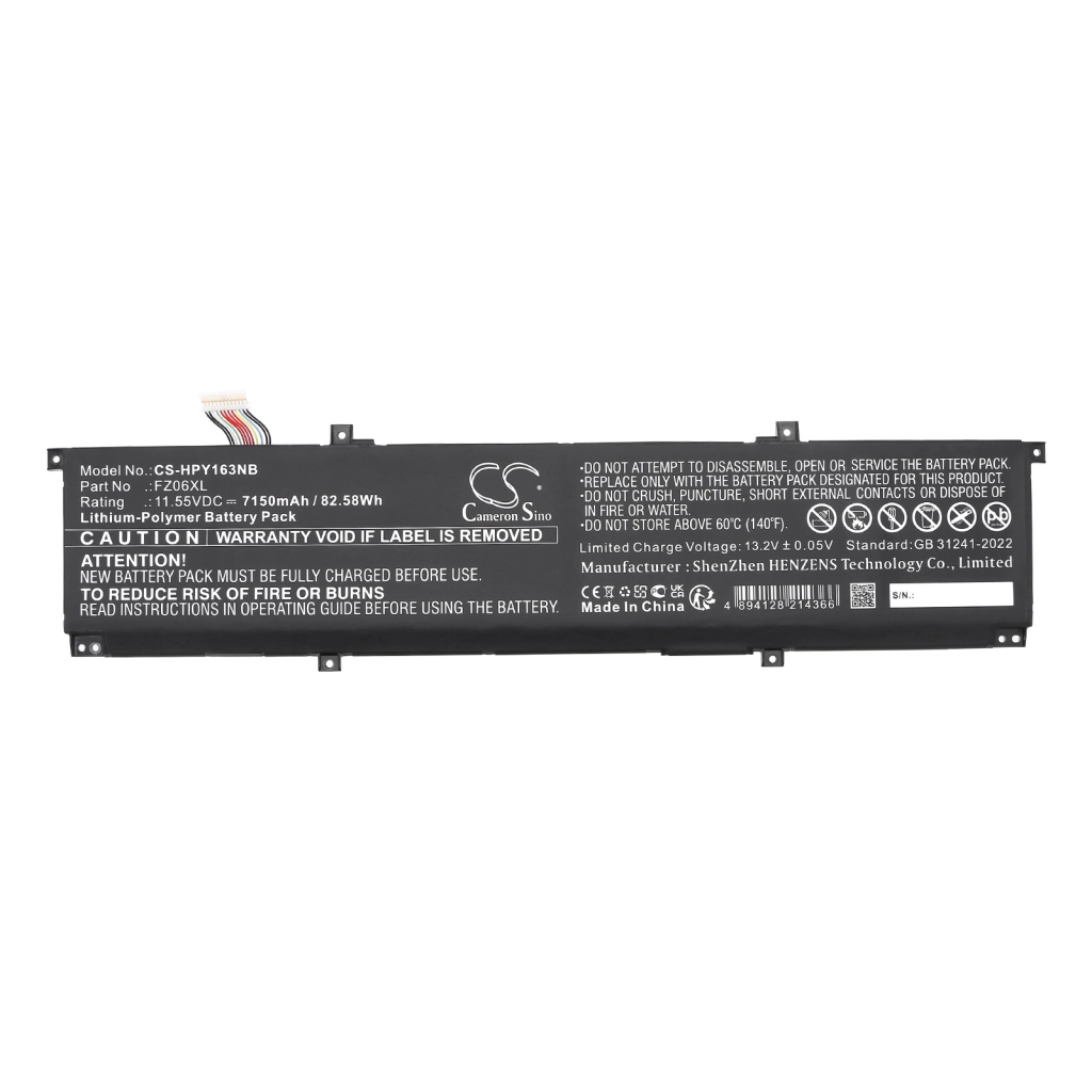Batteria notebook HP ENVY 16-H0197NG (CS-HPY163NB)