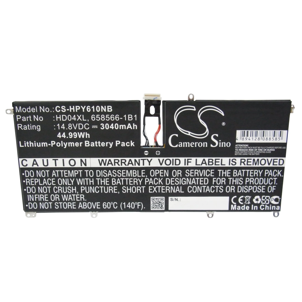 Batteria notebook HP Envy Spectre XT 13-2100ew (CS-HPY610NB)