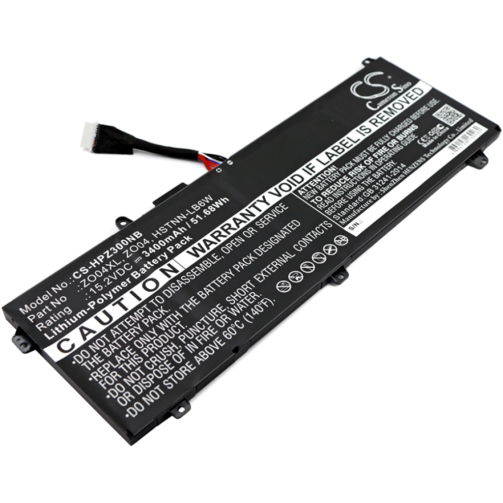 Batteria notebook HP ZBook Studio G3(M6V82AV) (CS-HPZ300NB)