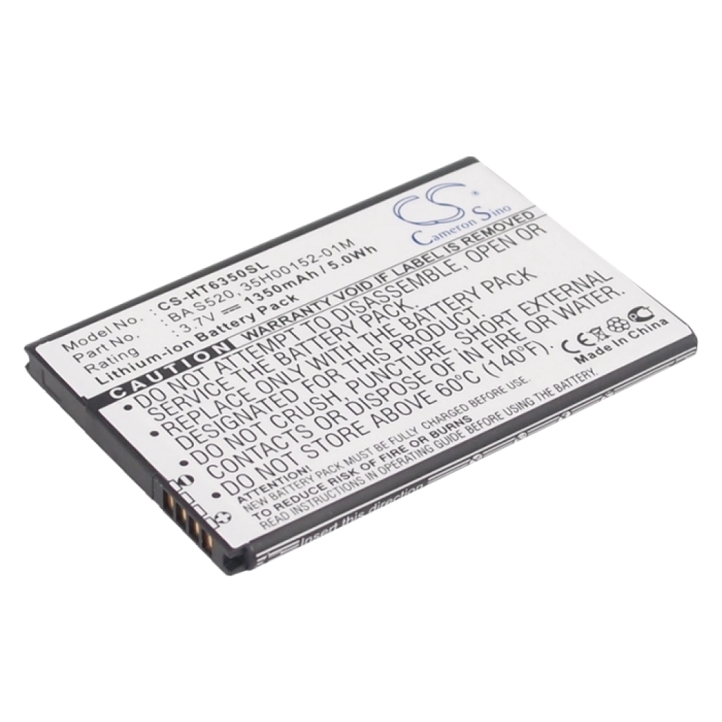 Batterie Batteria del telefono cellulare CS-HT6350SL