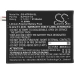Batteria compressa HTC P510 (CS-HTP511SL)