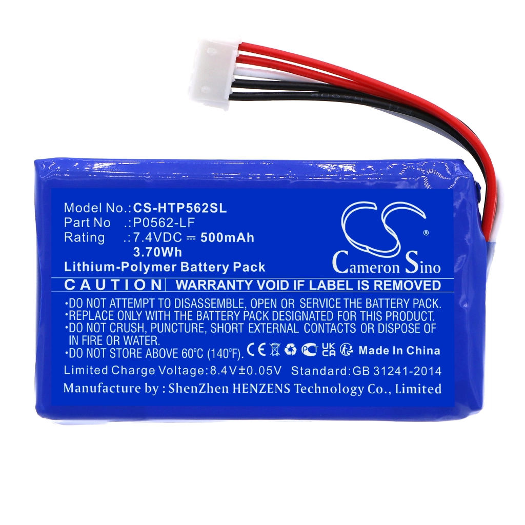 Batteria della stampante HP Z3Z93A (CS-HTP562SL)