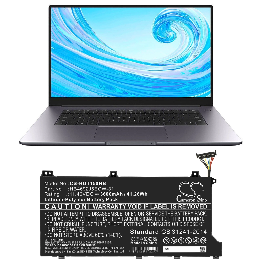 Batteria notebook Huawei MagicBook Pro HLY-19R (CS-HUT150NB)