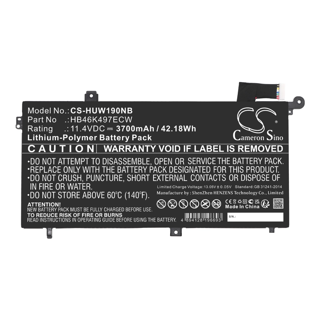Batteria notebook Huawei PL-W29 (CS-HUW190NB)