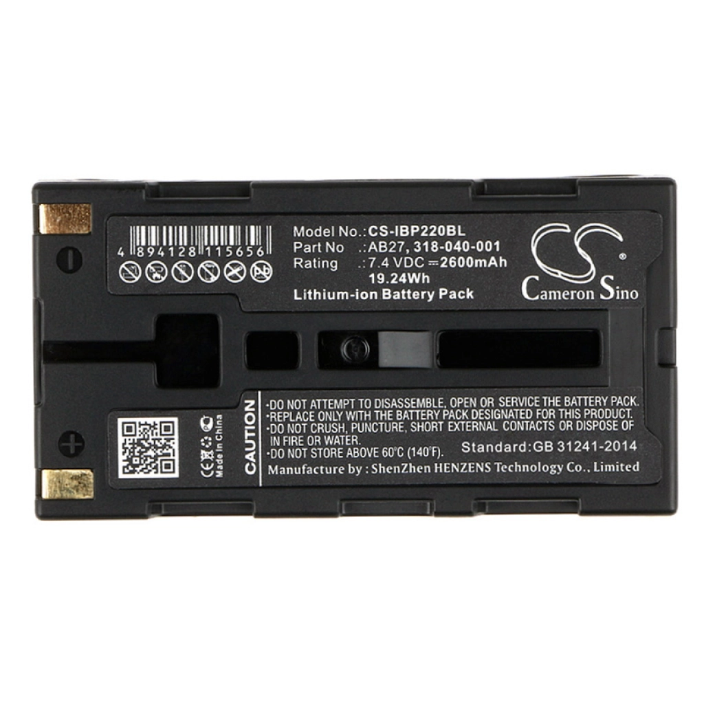 Codice a barre, batteria dello scanner Intermec PB3 (CS-IBP220BL)