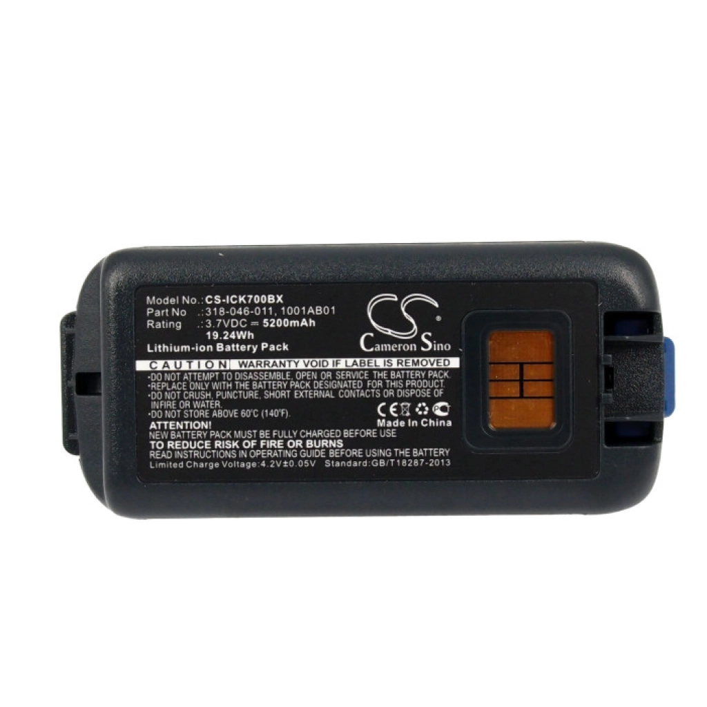 Codice a barre, batteria dello scanner Dolphin CS-ICK700BX