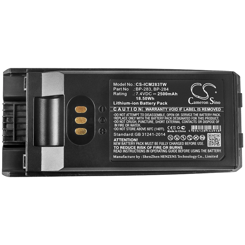 Batteria radio bidirezionale Icom CS-ICM283TW