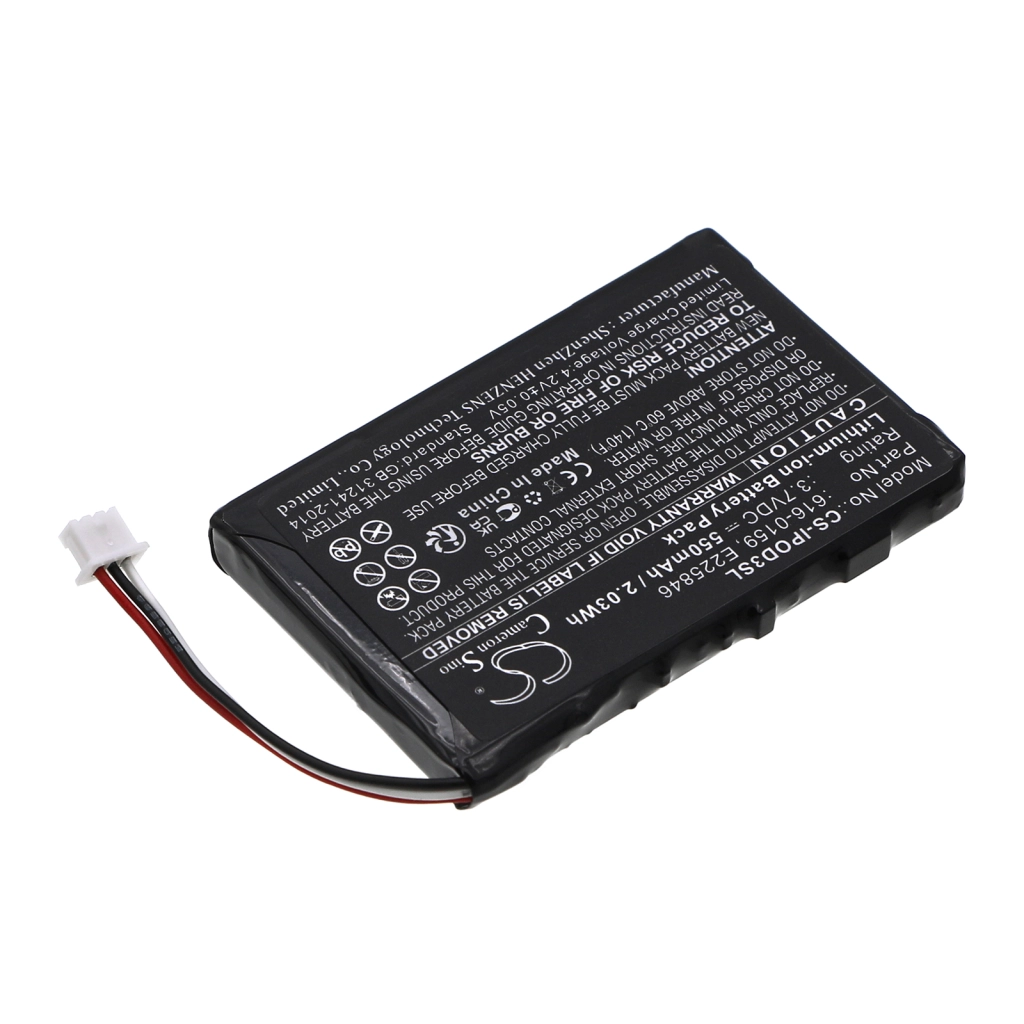 Batterie Sostituisce 616-0159