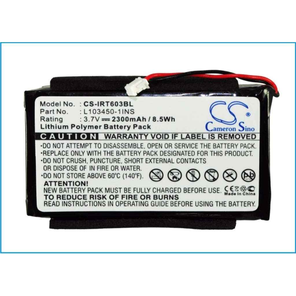 Codice a barre, batteria dello scanner Intermec 603 Pen (CS-IRT603BL)