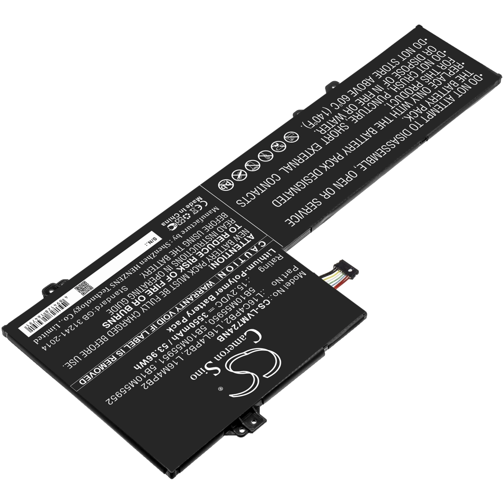 Batterie Batteria notebook CS-LVM724NB