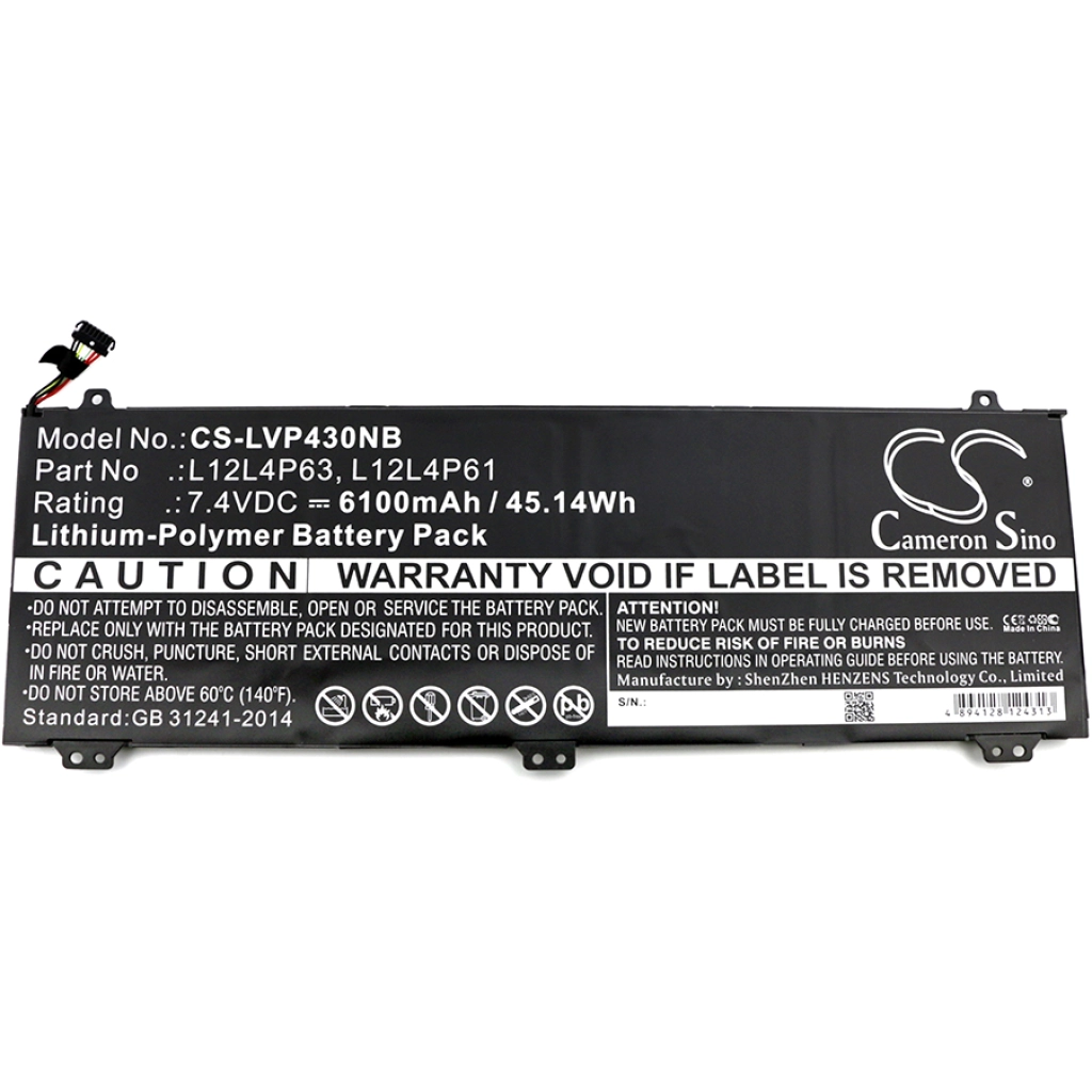 Batterie Batteria notebook CS-LVP430NB