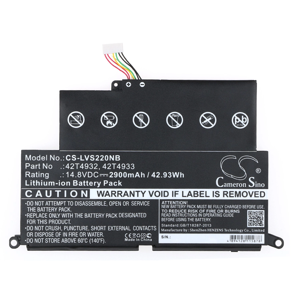 Batterie Batteria notebook CS-LVS220NB