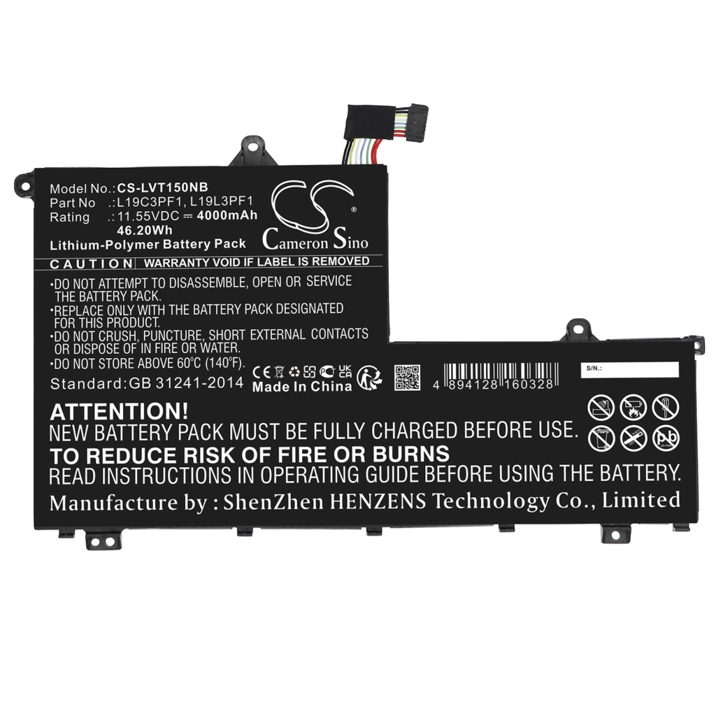 Batterie Batteria notebook CS-LVT150NB