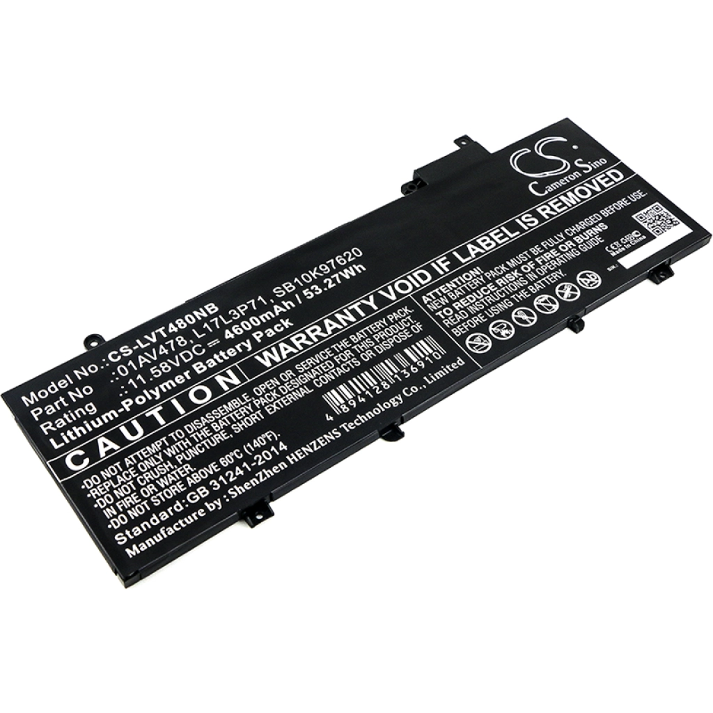 Batterie Batteria notebook CS-LVT480NB