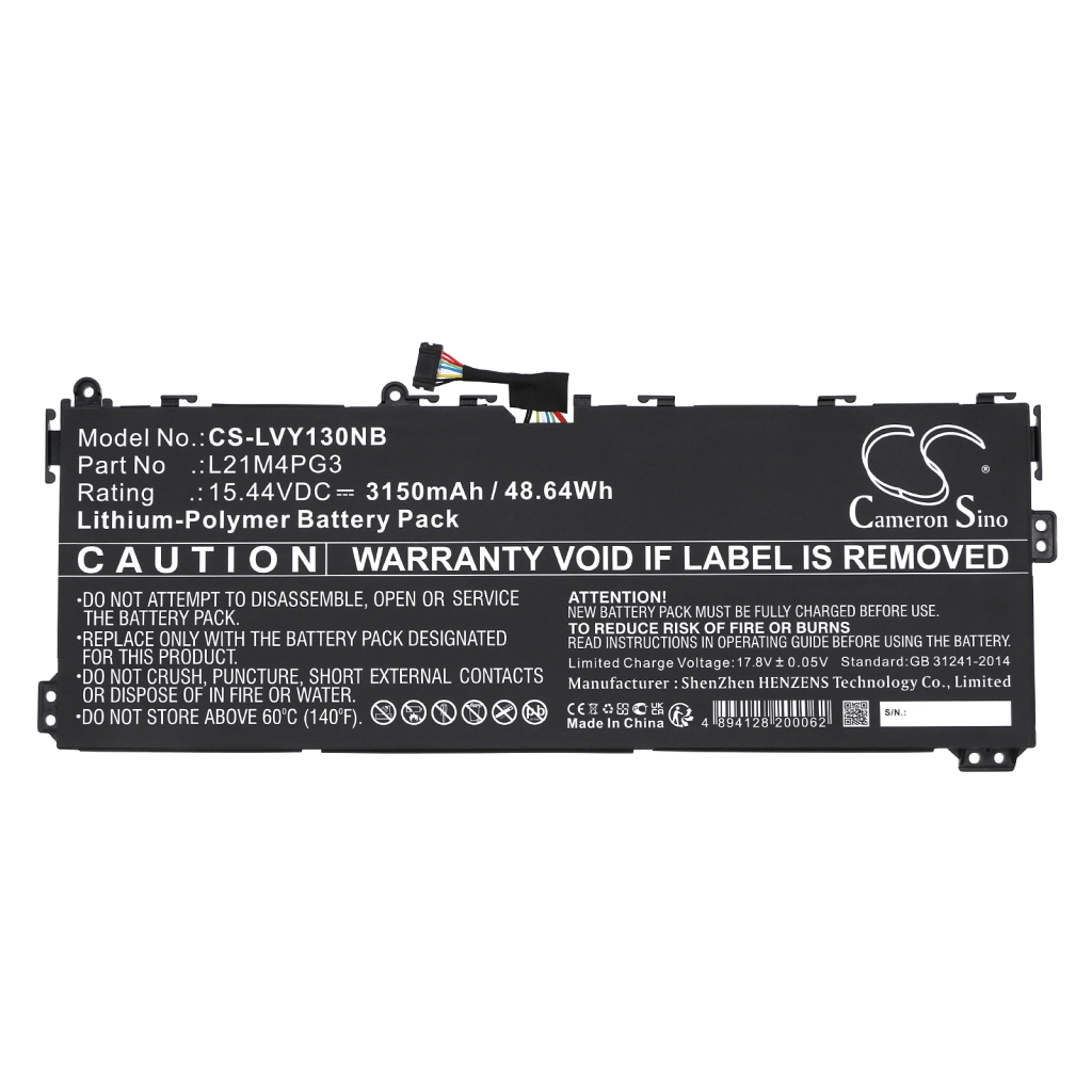 Batterie Batteria notebook CS-LVY130NB