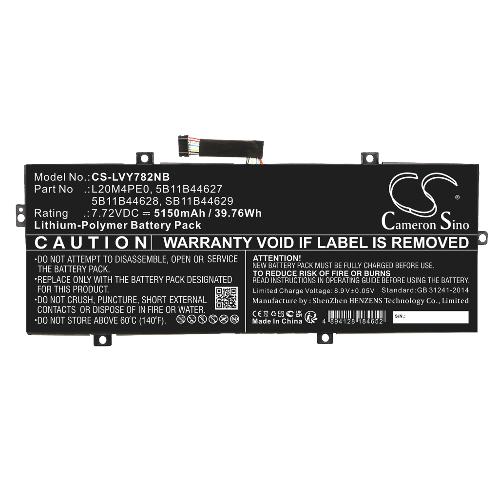 Batterie Batteria notebook CS-LVY782NB