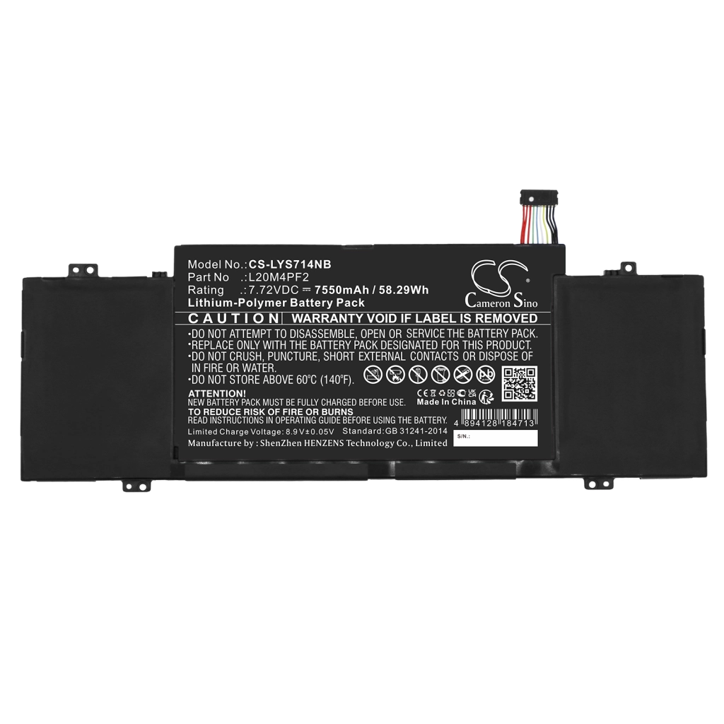 Batterie Batteria notebook CS-LYS714NB