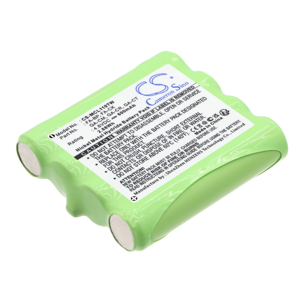 Batteria radio bidirezionale microTALK CS-MCL110TW