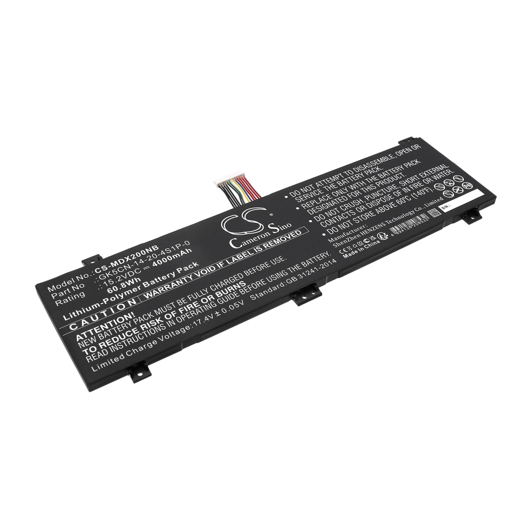 Batteria notebook Tongfang CS-MDX200NB