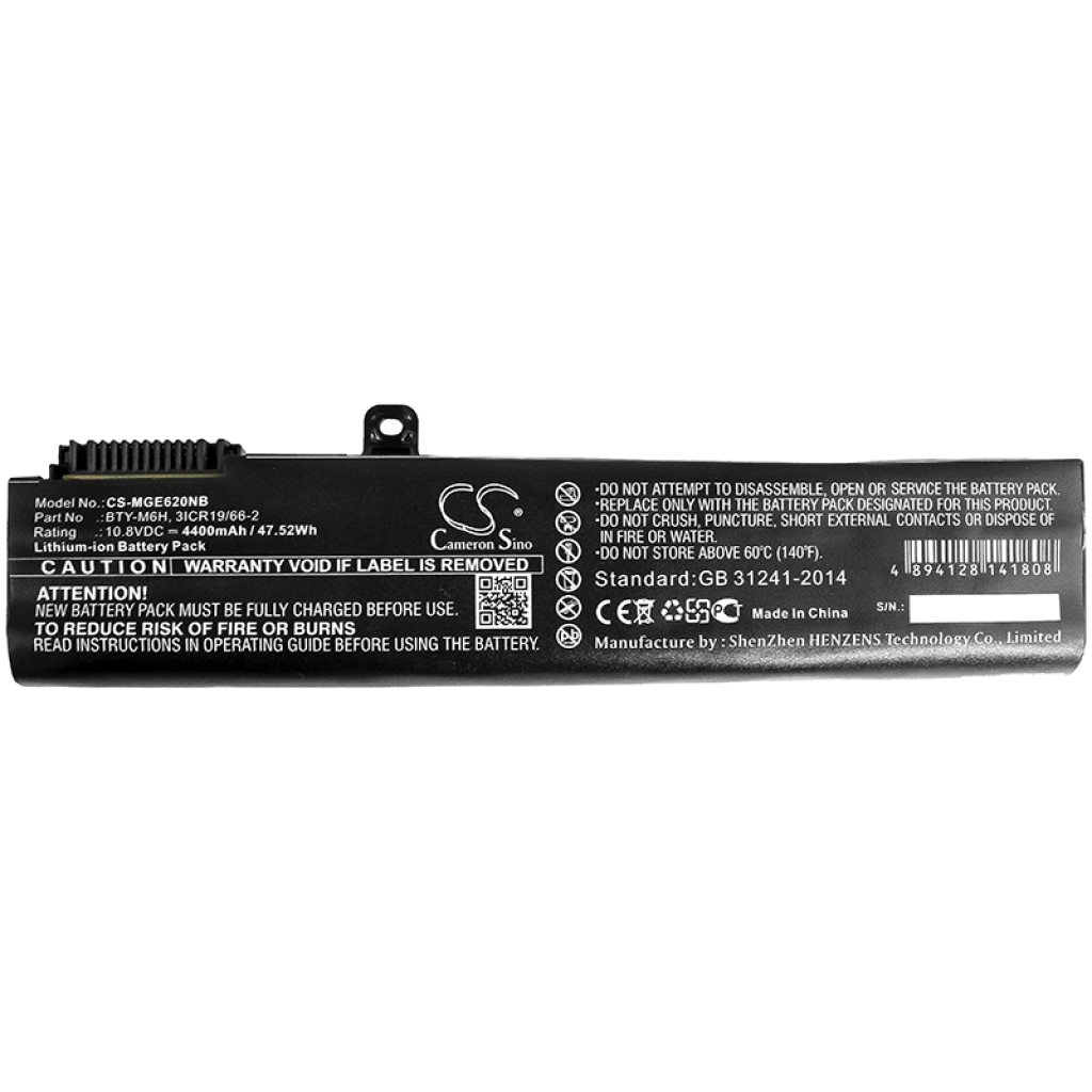 Batteria notebook MSI GL62 (CS-MGE620NB)