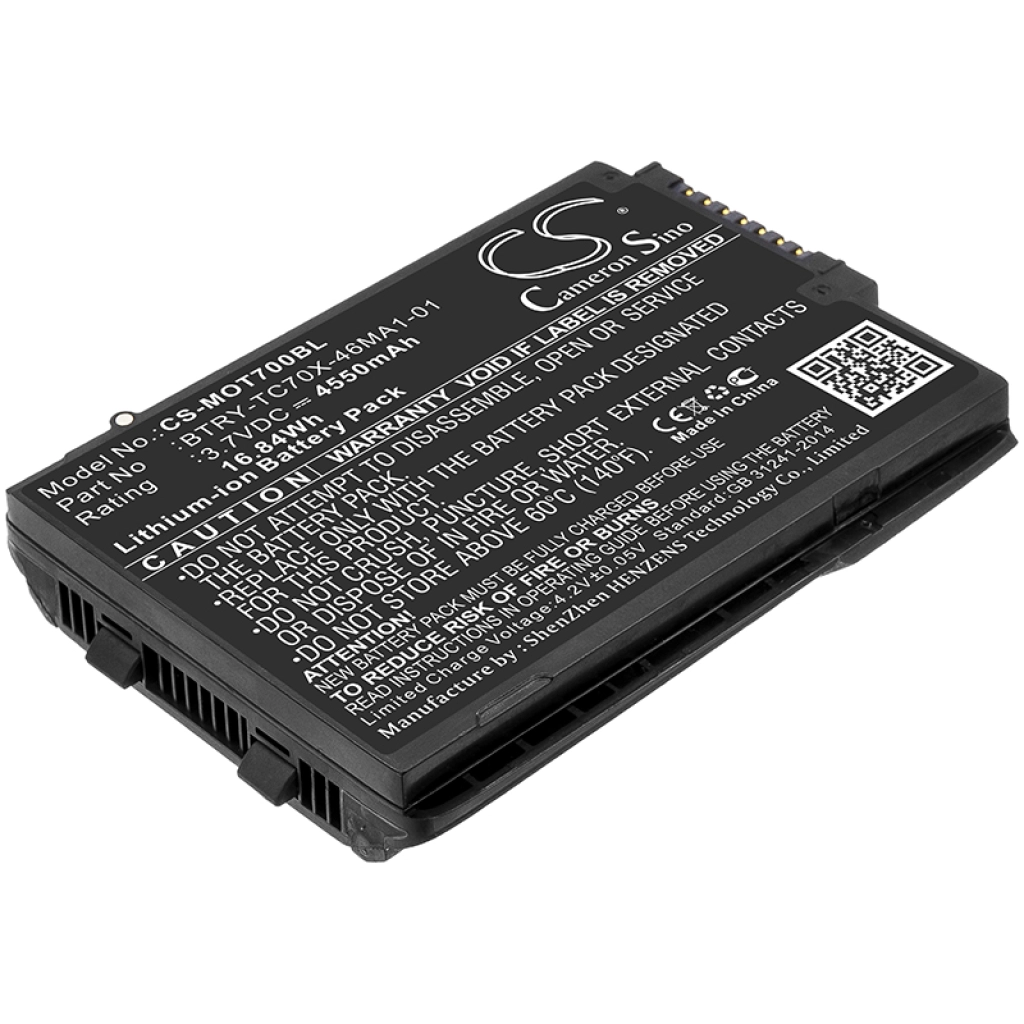 Codice a barre, batteria dello scanner Motorola TC75