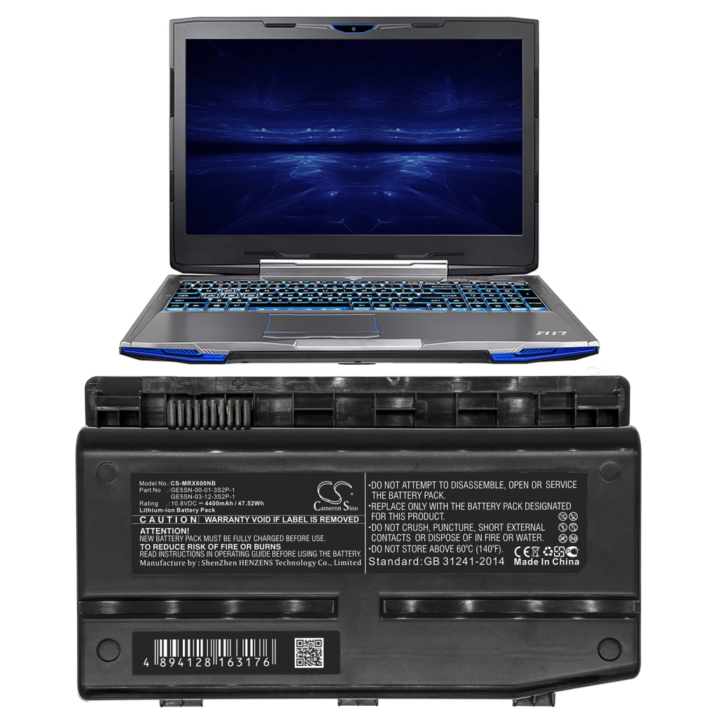 Batteria notebook Machenike X6TI-M2 (CS-MRX600NB)