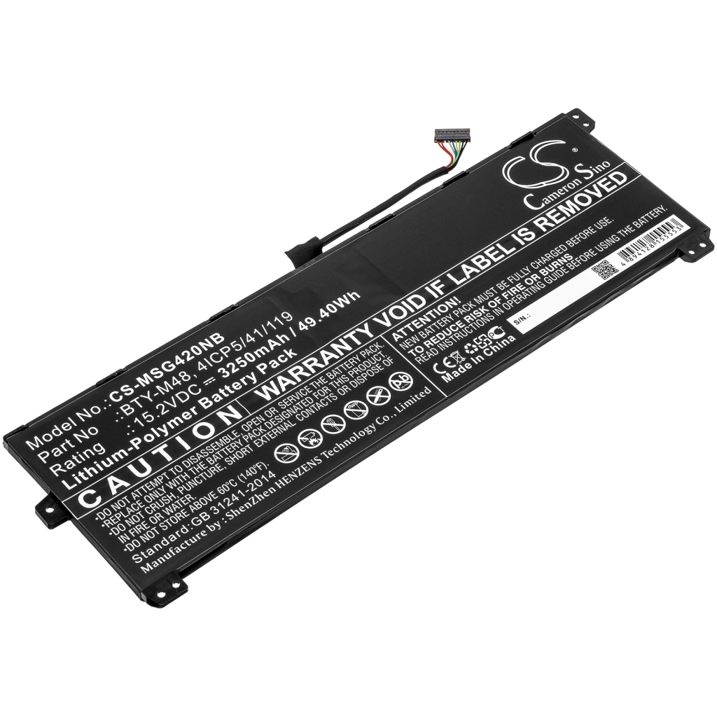 Batteria notebook MSI PS42 8RC-001es (CS-MSG420NB)