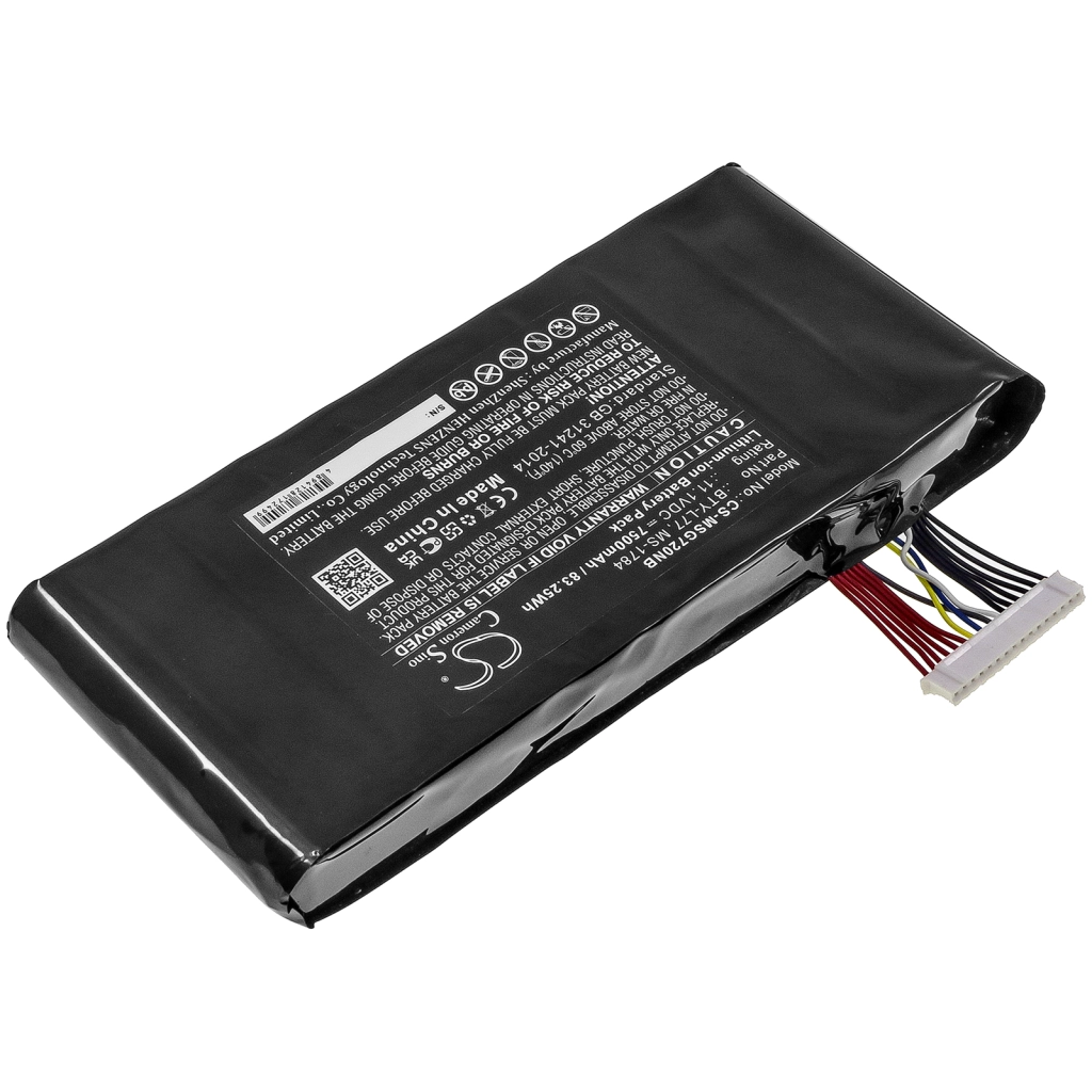 Batteria notebook MSI WT72 6QK16H11 (CS-MSG720NB)