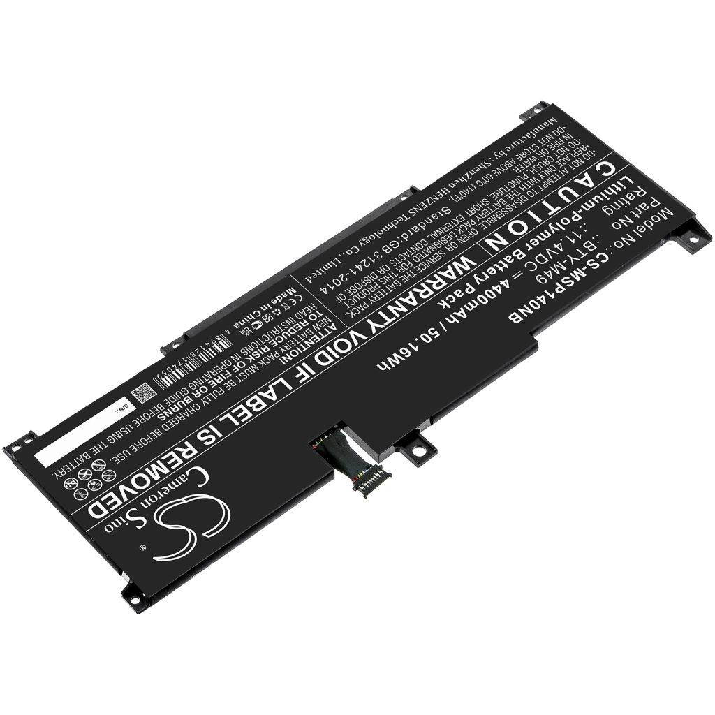 Batteria notebook MSI Prestige 14 A10SC-048ES (CS-MSP140NB)