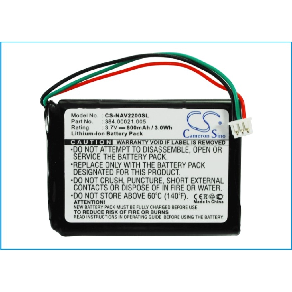 Batteria GPS, navigatore Navigon CS-NAV2200SL