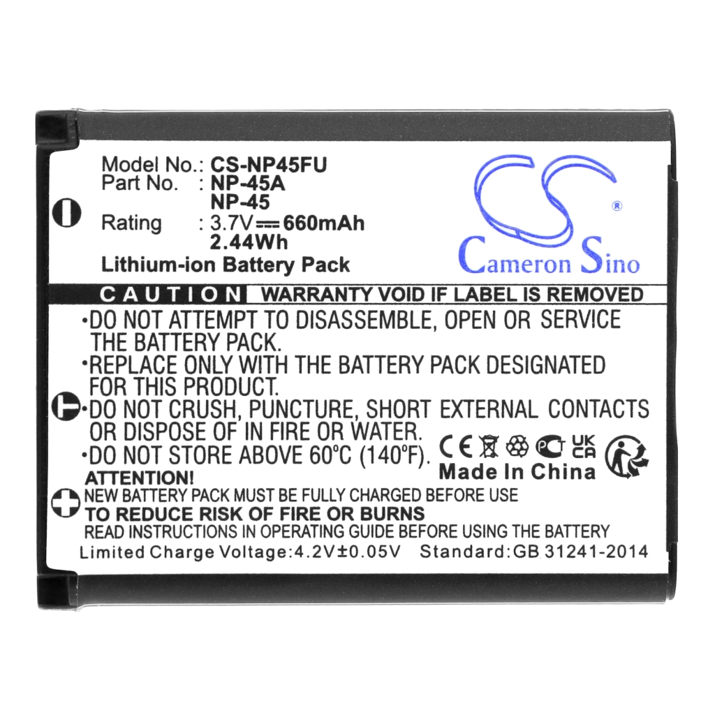 Battery Replaces NP-45B