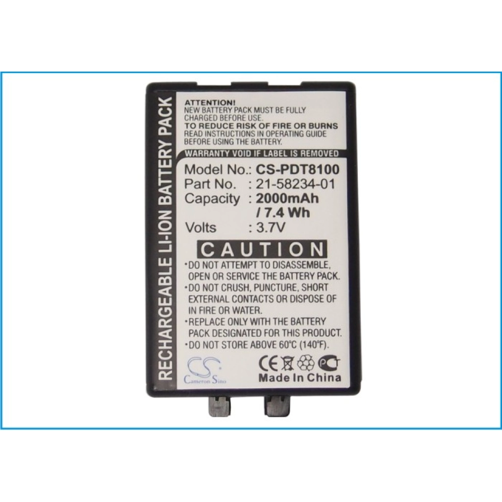 Codice a barre, batteria dello scanner Symbol CS-PDT8100