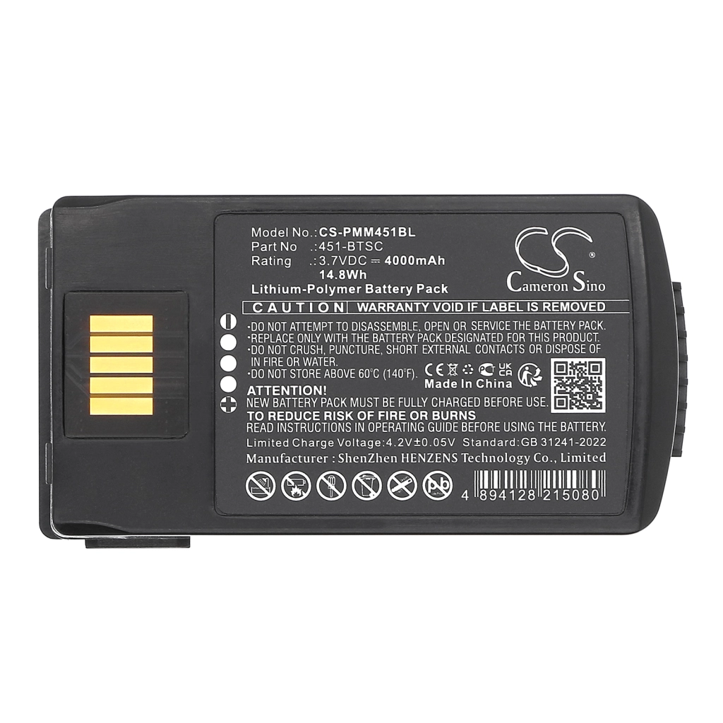 BarCode, Scanner Battery Point mobile CS-PMM451BL