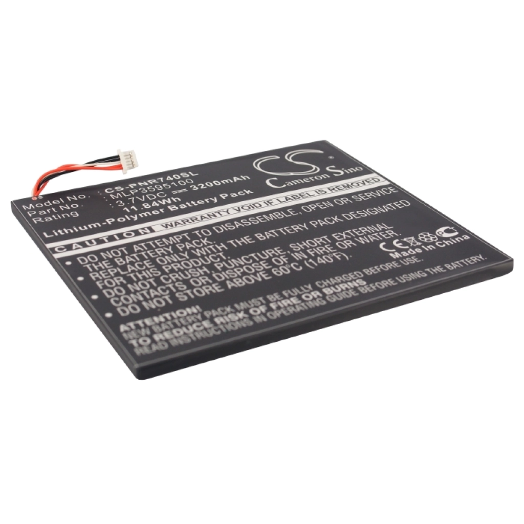 Ebook, batteria eReader Pandigital CS-PNR740SL