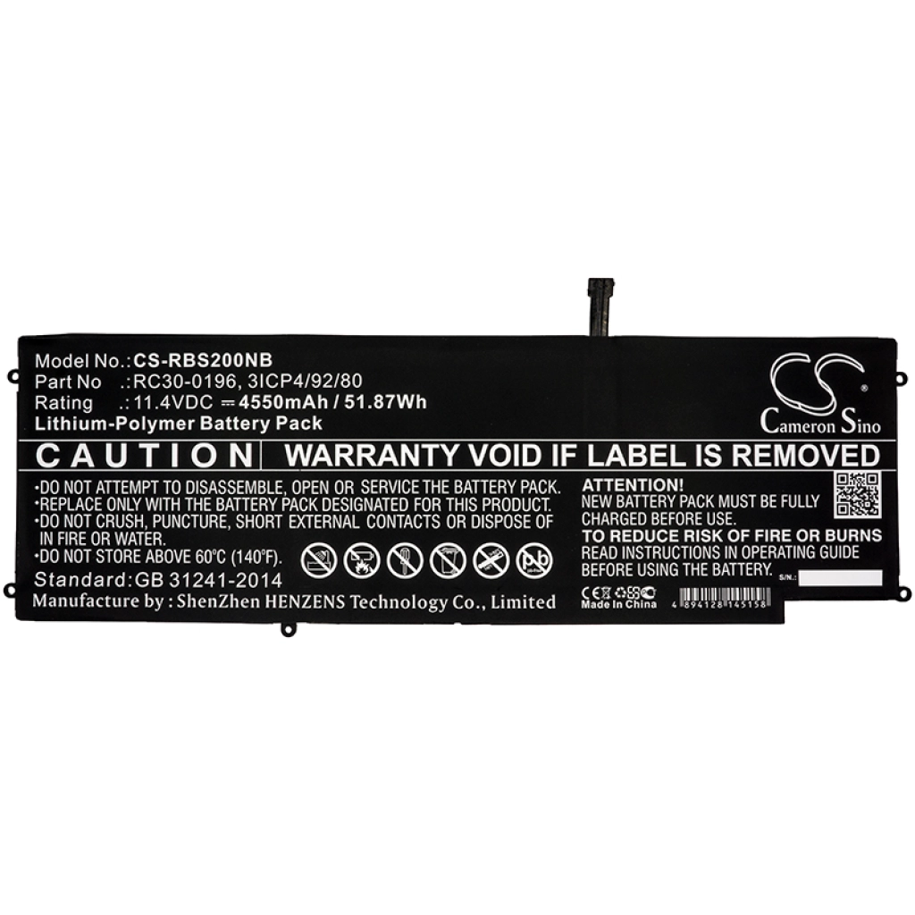 Batteria notebook Razer RZ09-01963E32 (CS-RBS200NB)