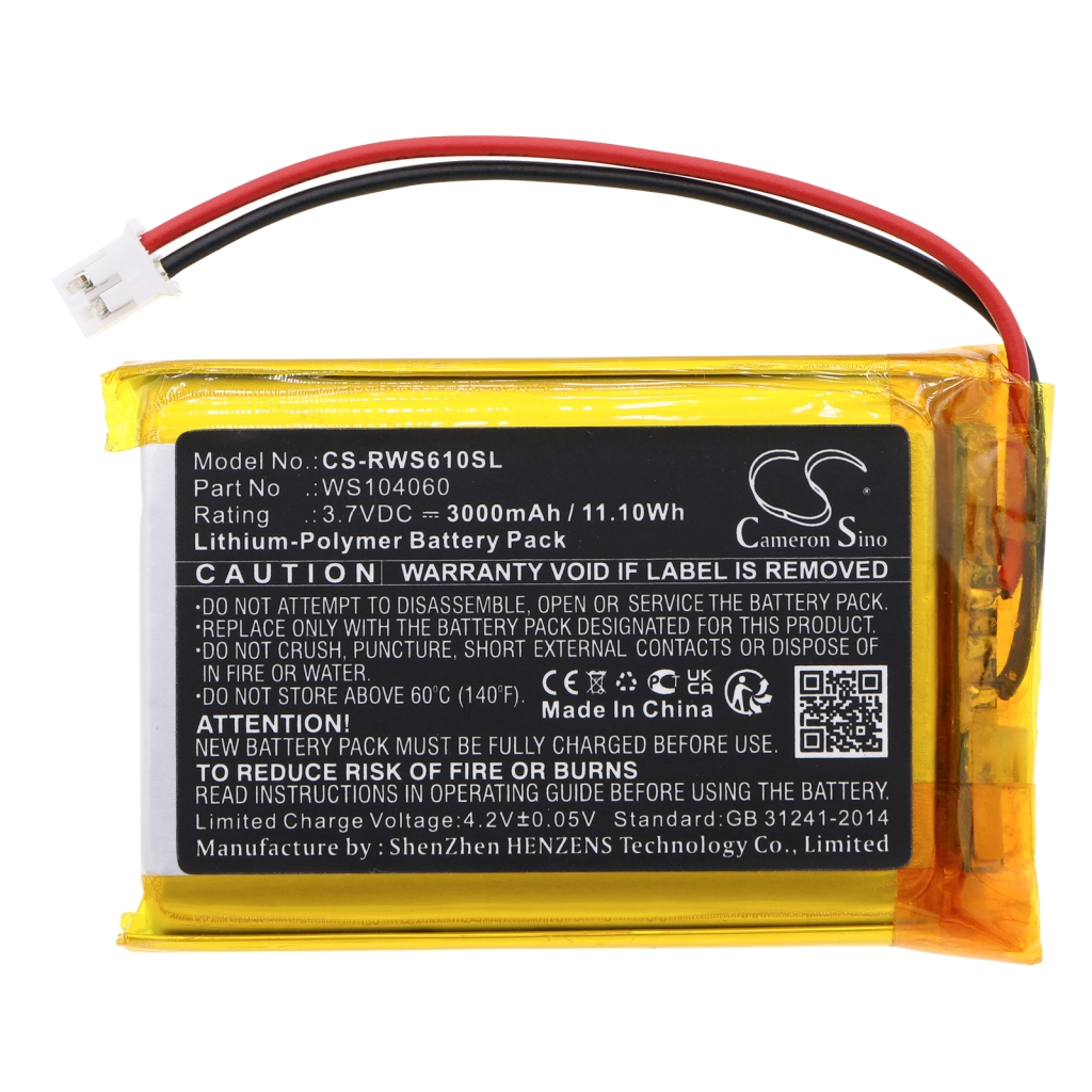 Gioco, PSP, batteria NDS Raspberry CS-RWS610SL