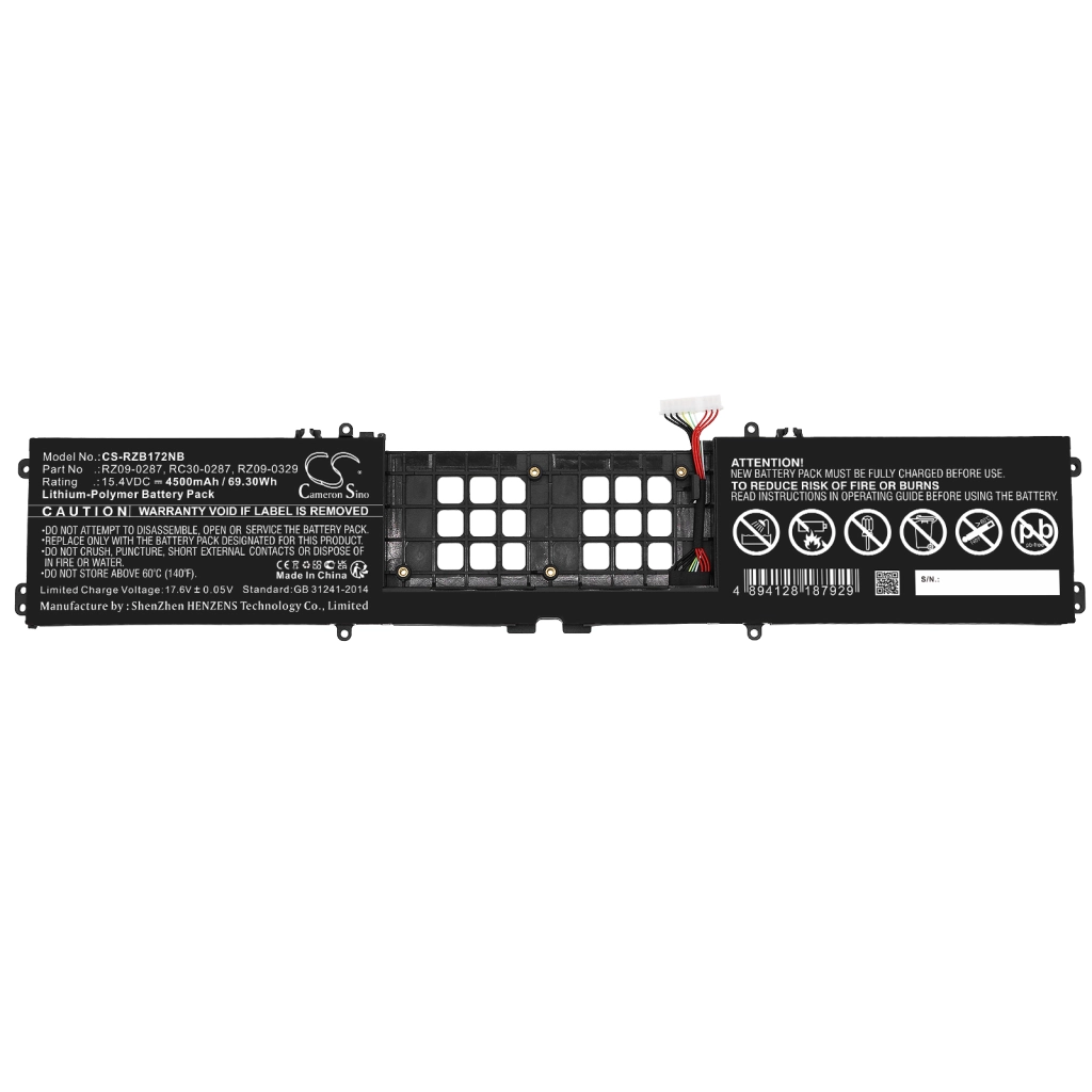 Batteria notebook Razer Blade 17 QHD 165HZ RTX 3060(2021) (CS-RZB172NB)