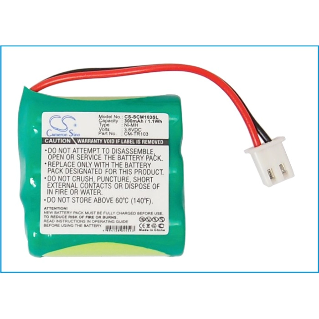 Batteria del collare del cane Tri-Tronics Flyway FPB9595 (CS-SCM103SL)