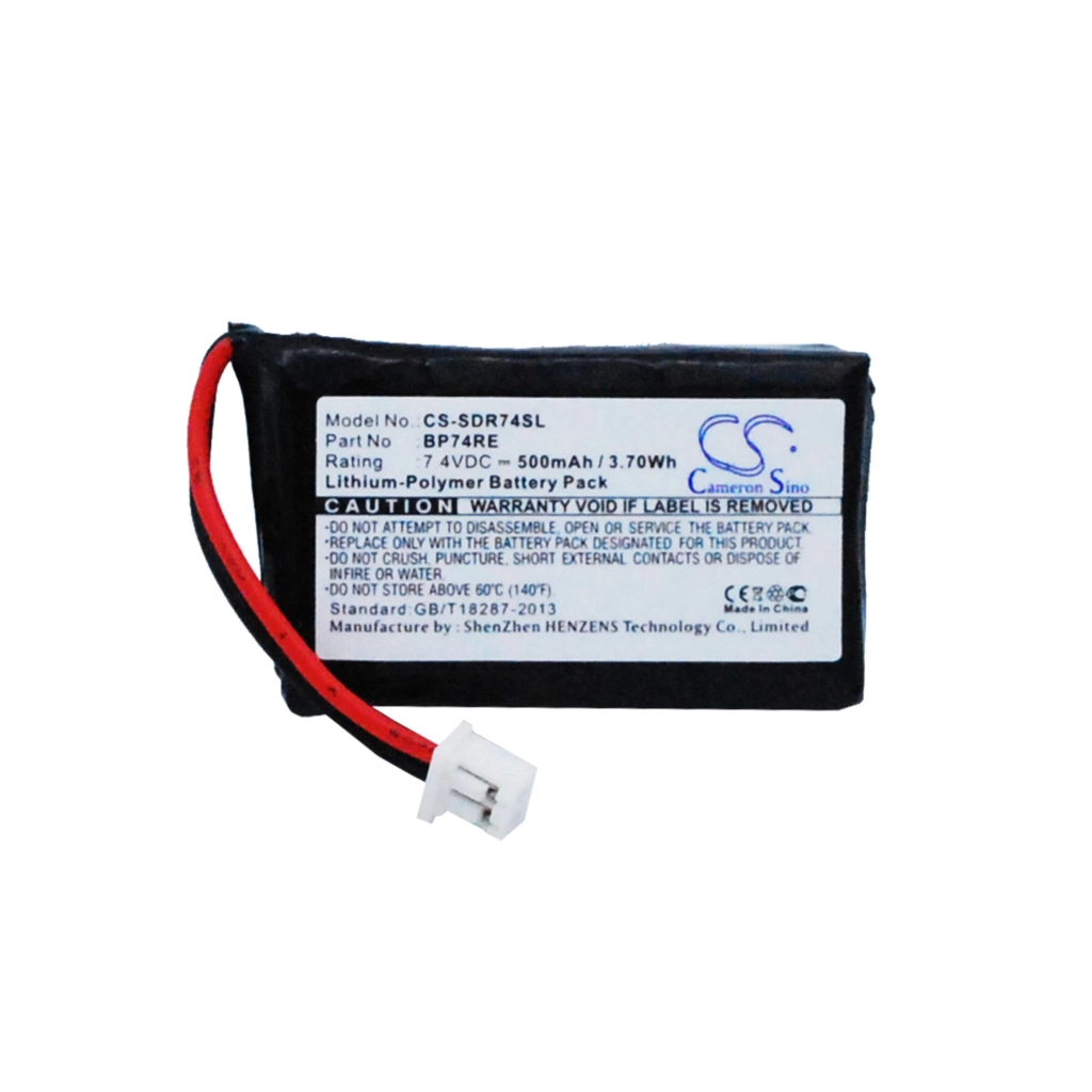 Batteria del collare del cane Dogtra Edge RT Additional Receiver (CS-SDR74SL)