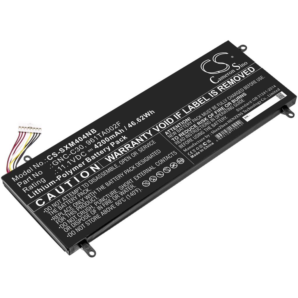 Batteria notebook Gigabyte U2442F (CS-SXM404NB)