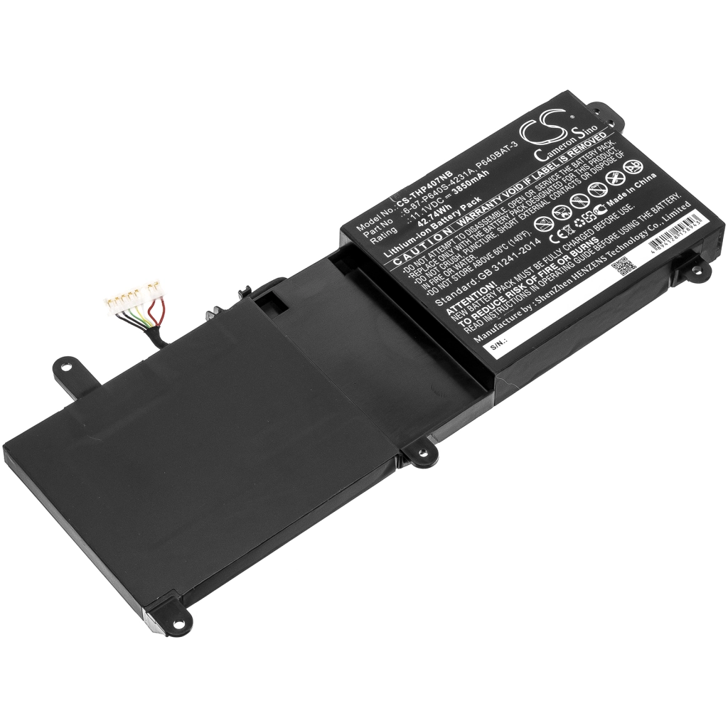 Batteria notebook CLEVO CS-THP407NB