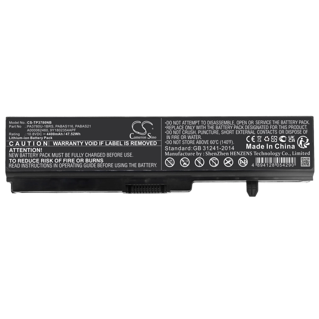 Batteria notebook Toshiba Satellite T135-SP2911R (CS-TP3780NB)