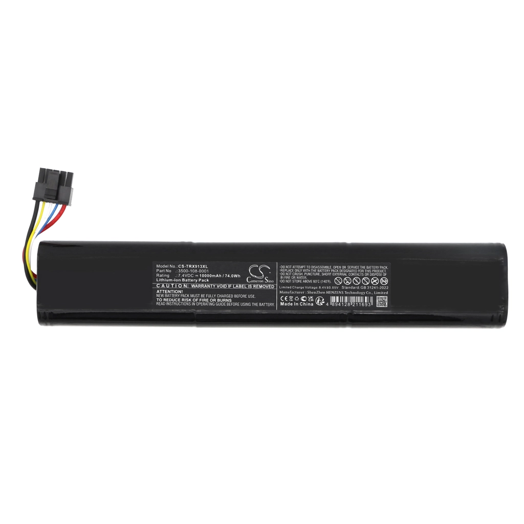Battery Replaces 3500-108-0001